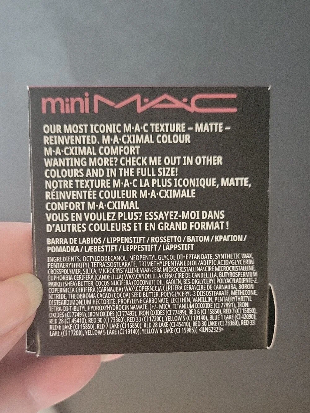MAC Cosmetics mini sized